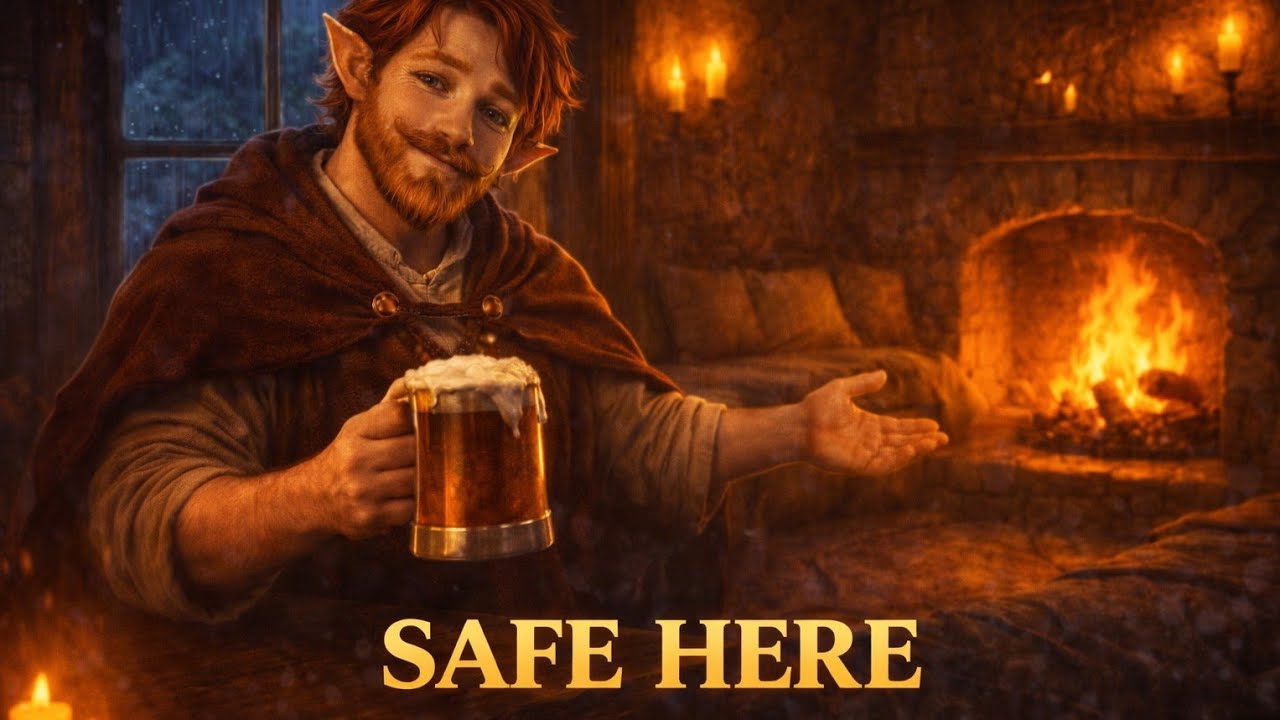 A Safe Medieval Tavern 🍺 Lo-Fi to Relax, Focus or Sleep