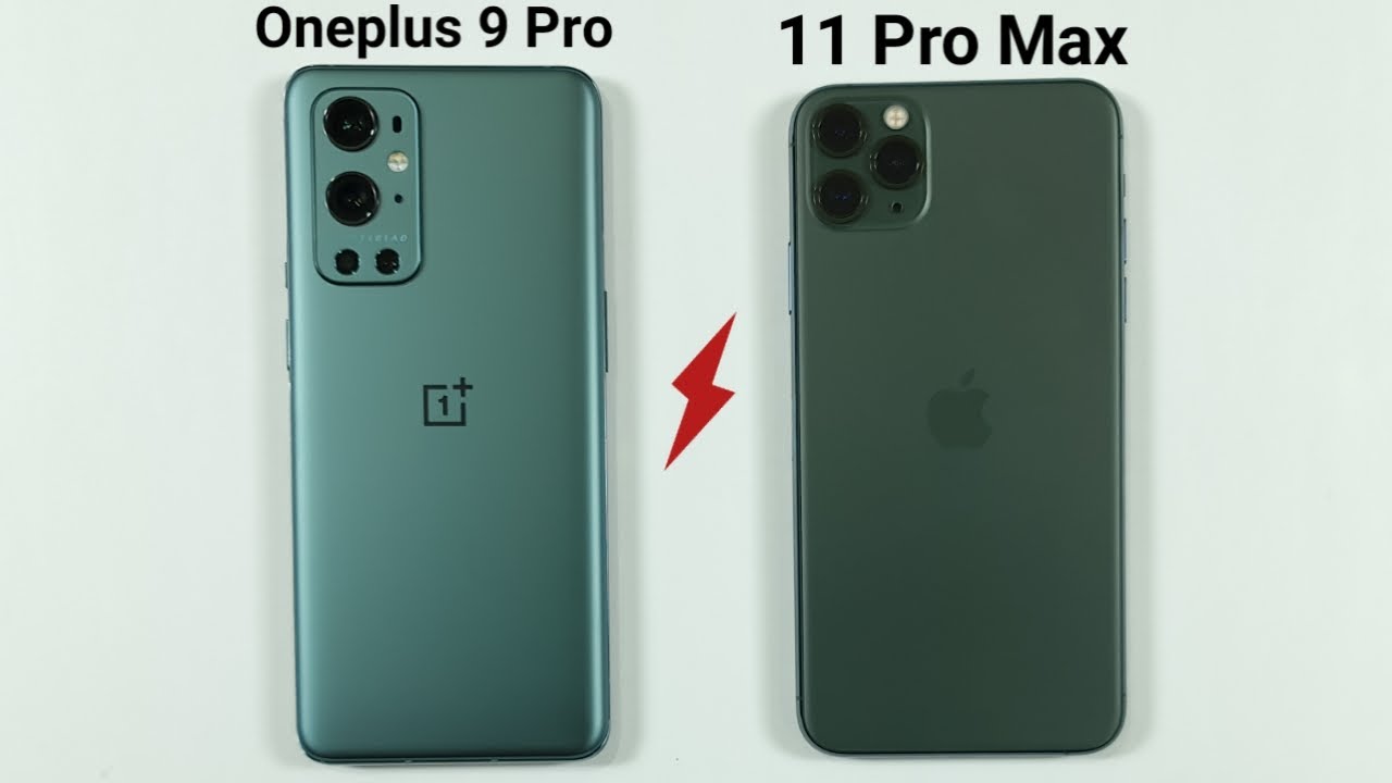 Oneplus 9 Pro vs iPhone 11 Pro Max Speed Test & Camera Comparison