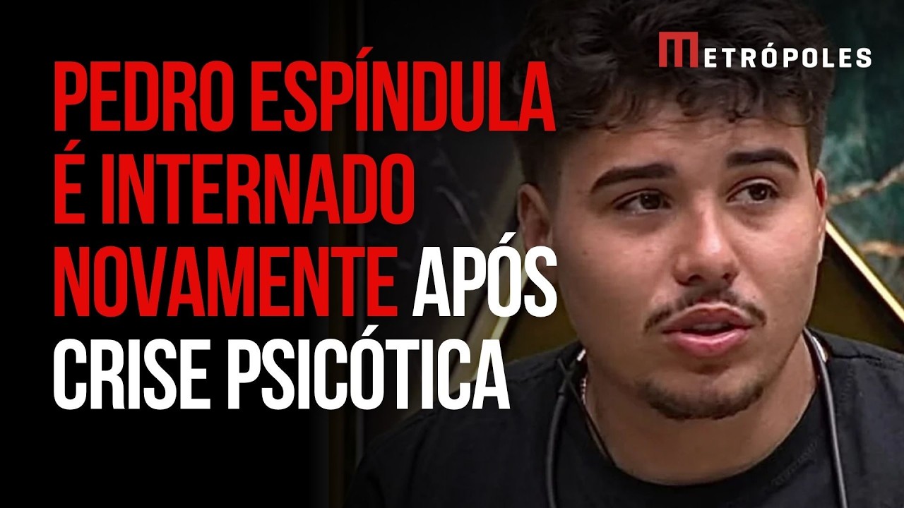 Veja foto e estado de Pedro, do BBB 26, em interna&ccedil;&atilde;o psiqui&aacute;trica