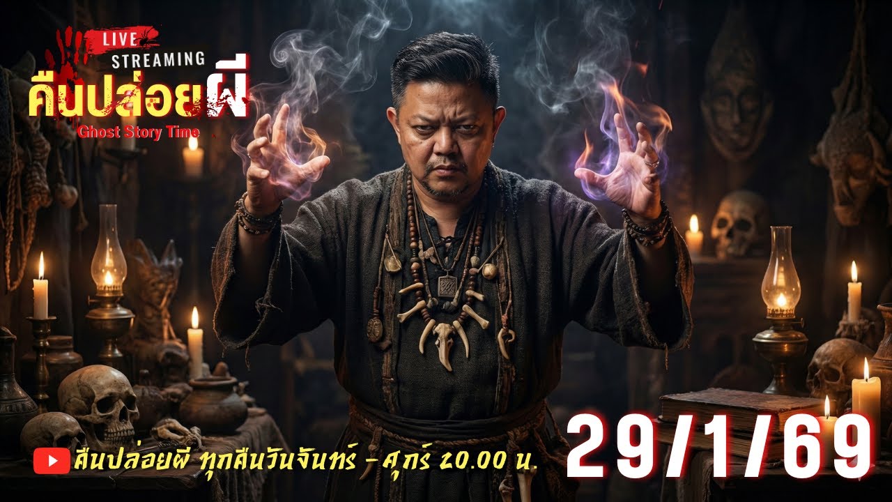 🔴 Live สด #คืนปล่อยผี  วันที่ 29/01/69 | เนตร ธนัชพงศ์