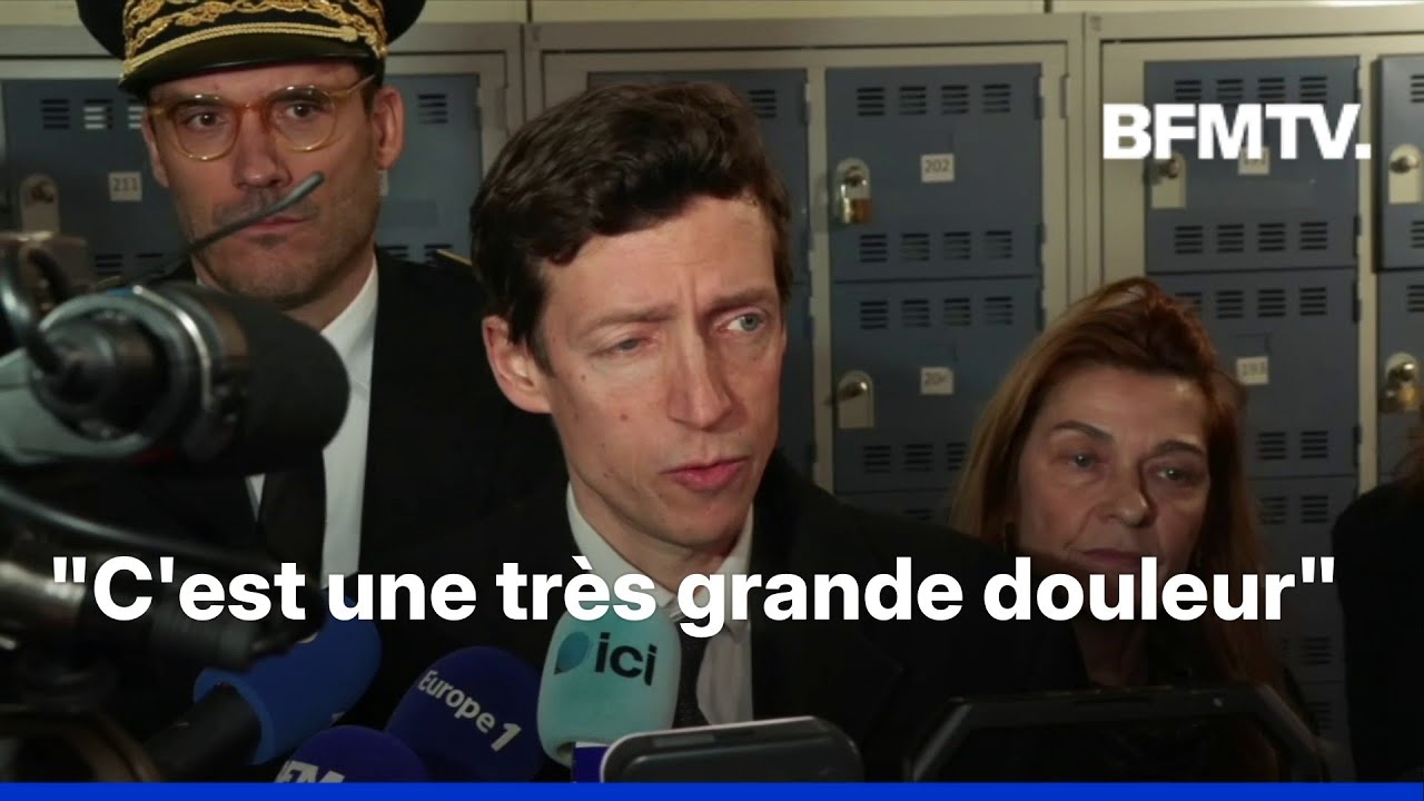 Professeure poignard&eacute;e: le ministre de l'&Eacute;ducation nationale &eacute;voque 