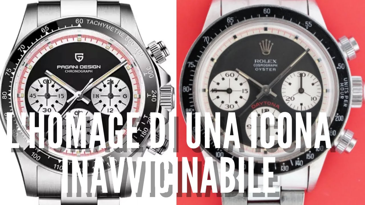 Il Rolex Paul Newman per tutti: Pagani Design PD-1676