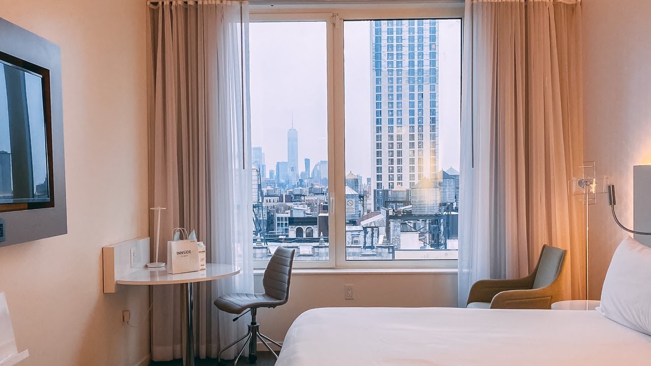 New York City Live: тур по отелю Innside NoMad с видом на горизонт