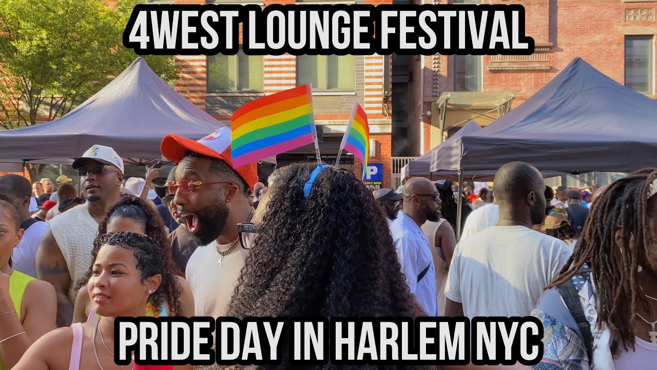 Pride Day in Harlem 🌈 | 4West Lounge Brings the Celebration!