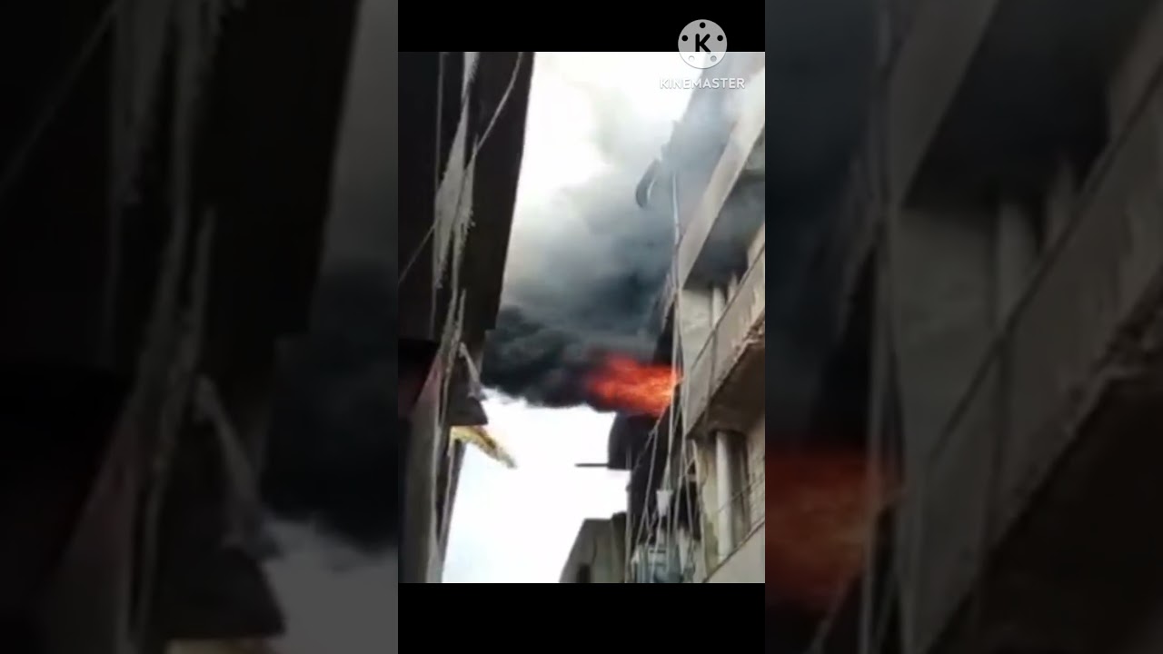 A fire broke out in a hosiery factory in Ludhiana #shorts #shortsfeed #viral #viralshorts #trending