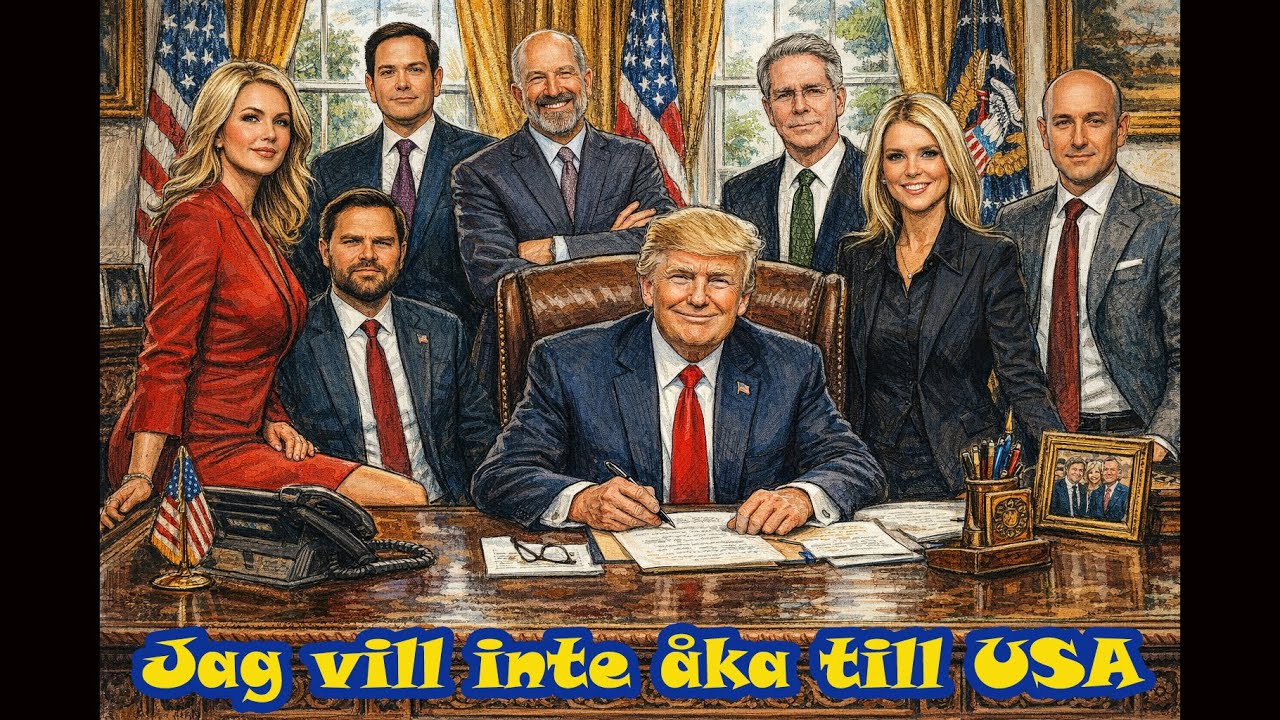 Jag vill inte åka till USA - En sång i femtitalsstil om USA