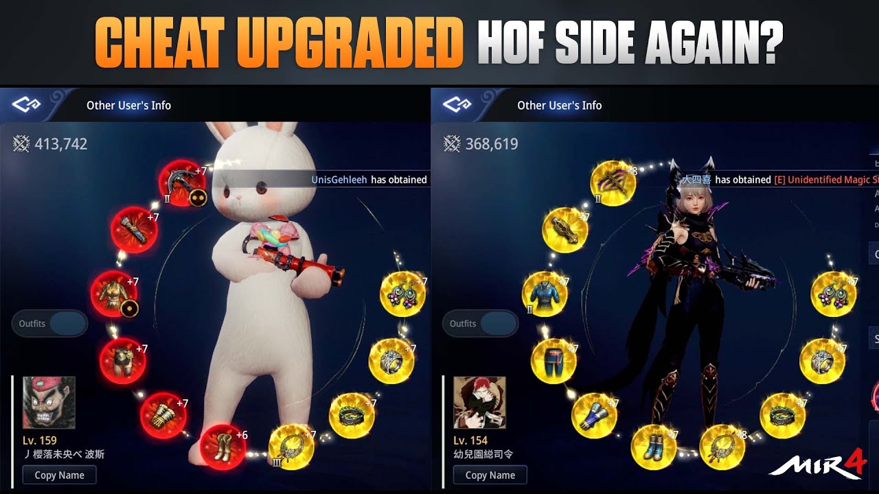 MIR4 - Caught Upgraded Cheat from HOF