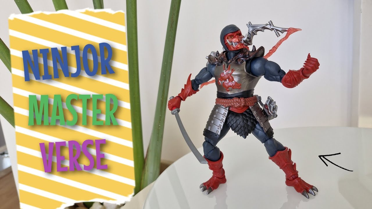 NINJOR MASTERVERSE NEW ETERNIA | HE-MAN MOTU MATTEL REVIEW#50