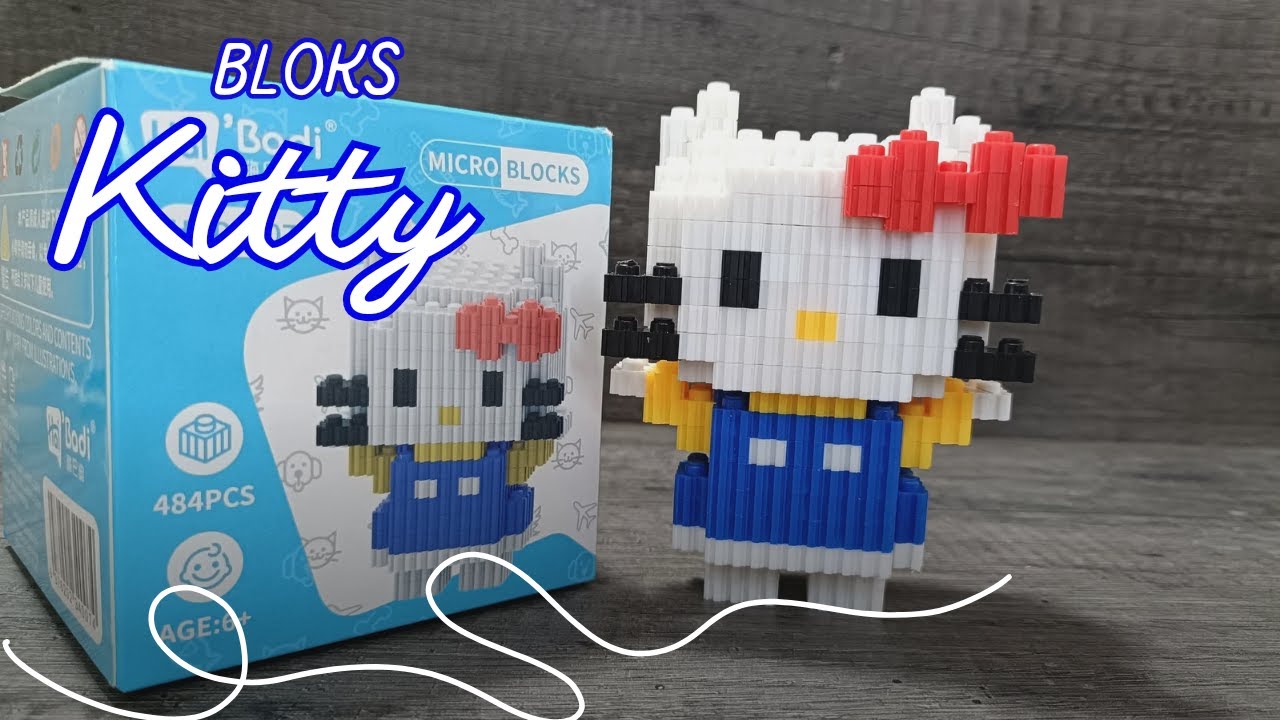 HELLO KITTY//TIPO LEGO//MICRO BLOCKS