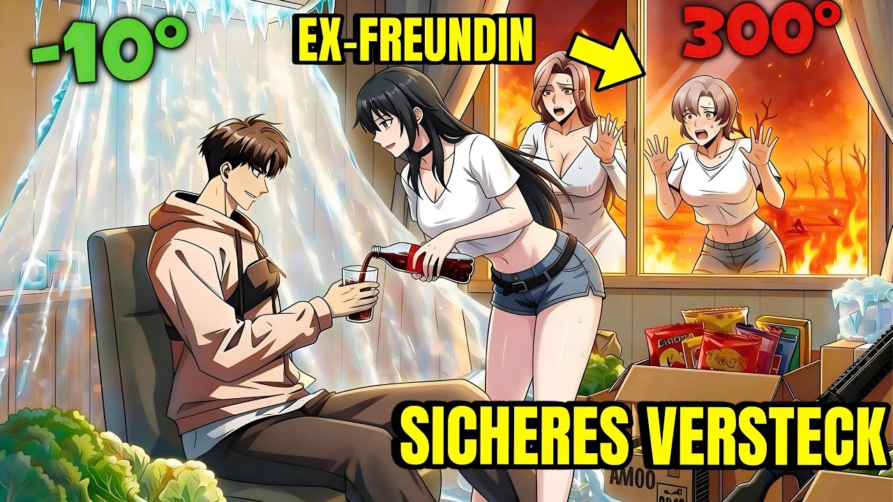 💥Er Baute Eine Festung Mit Unendlichem Essen, Um Die Sonnenapokalypse Zu Überleben! -Monster!