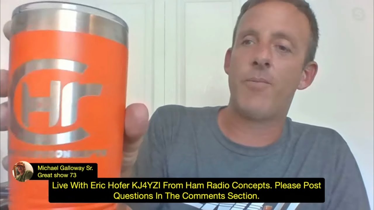 #HamRadio Live! Show 300. Eric Hofer, KJ4YZI, From Ham Radio Concepts Live!
