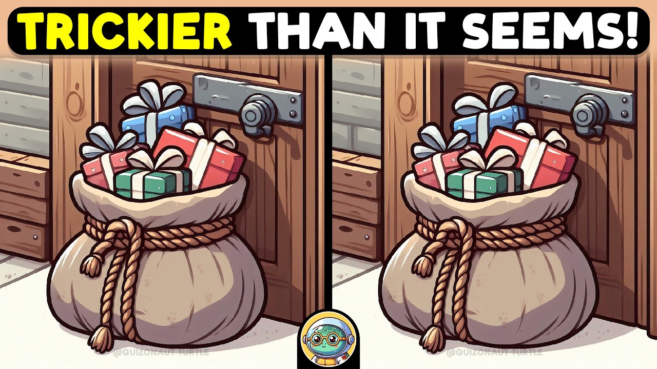 🐢🧩 Spot 3 Differences | Fun, Fast & Tricky! Ready to Play? 🧩🐢 | Quizonaut Turtle