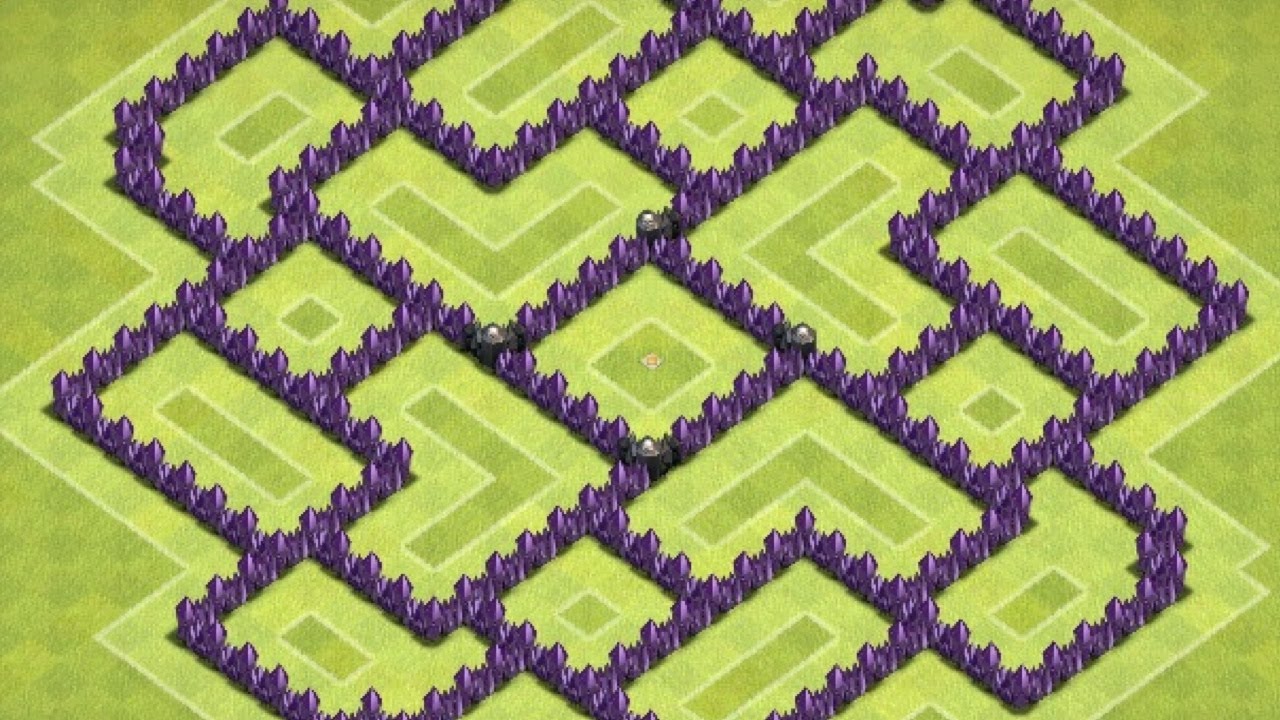Clash of Clans - TH8 Trophy/Hybrid Base - (Hectic)