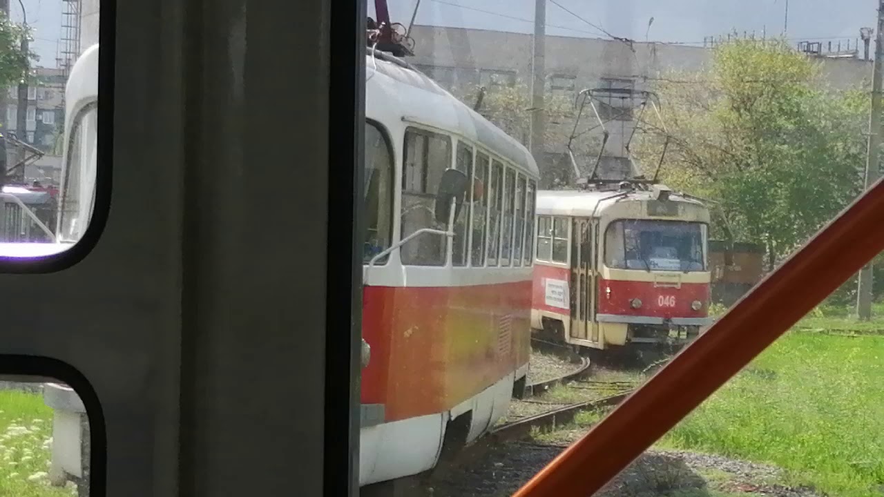 На кобре 068, вид из окна. (Депо)