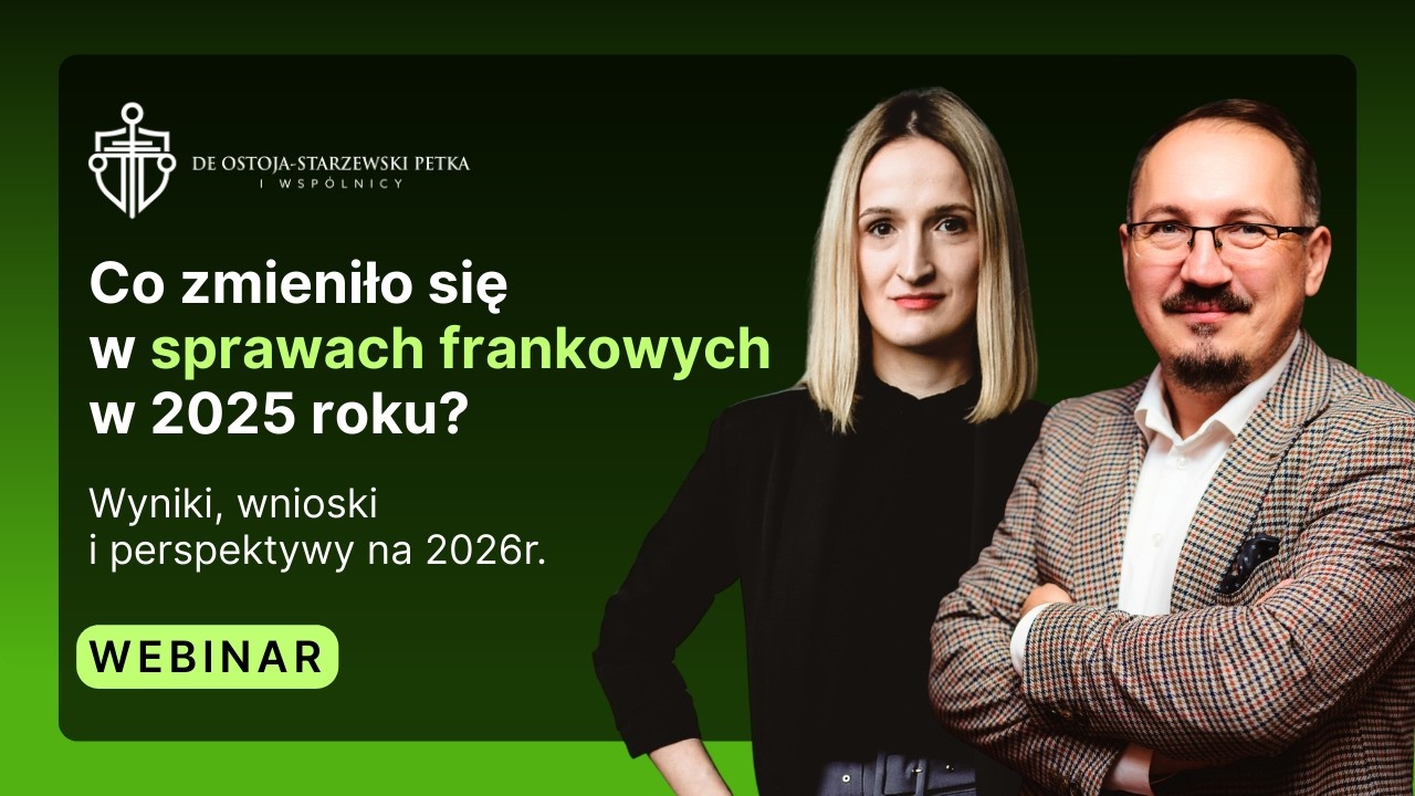 Czy 2025 był punktem zwrotnym dla frankowiczów? | Podsumowanie i perspektywy SPRAW FRANKOWYCH