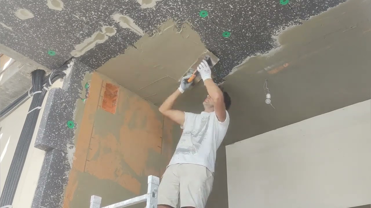 come s&igrave; fa cappotto esterno con polistirolo #cappotto #cappottotermico #lavoro #rasatura #taglio
