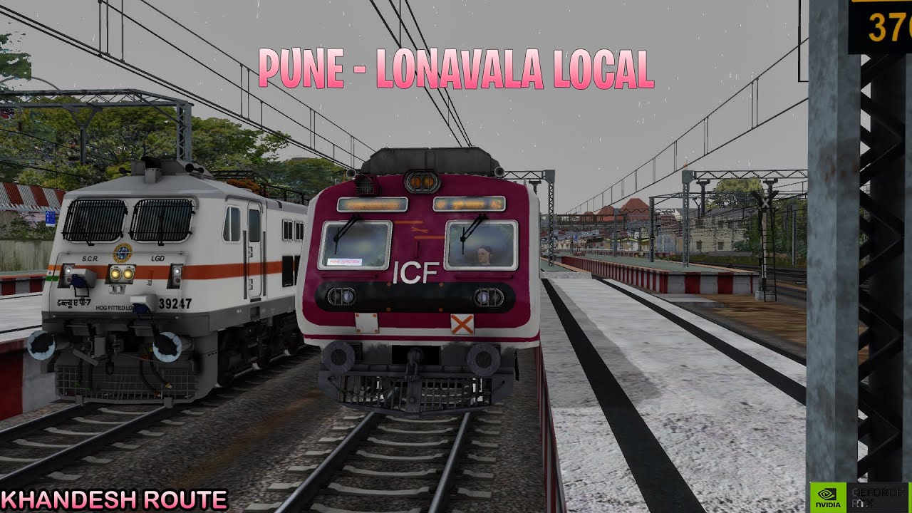 PUNE LONAVALA LOCAL PART 1