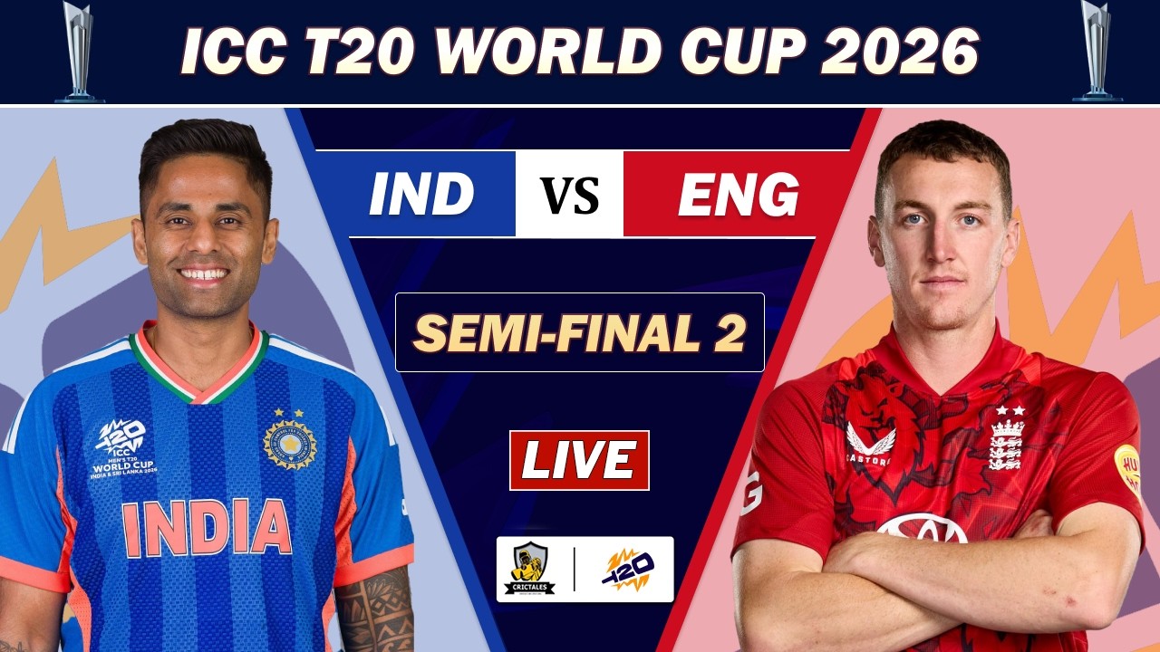 INDIA VS ENGLAND SEMI FINAL MATCH LIVE | IND VS ENG ICC T20 WORLD CUP LIVE COMMENTARY | ENG BAT