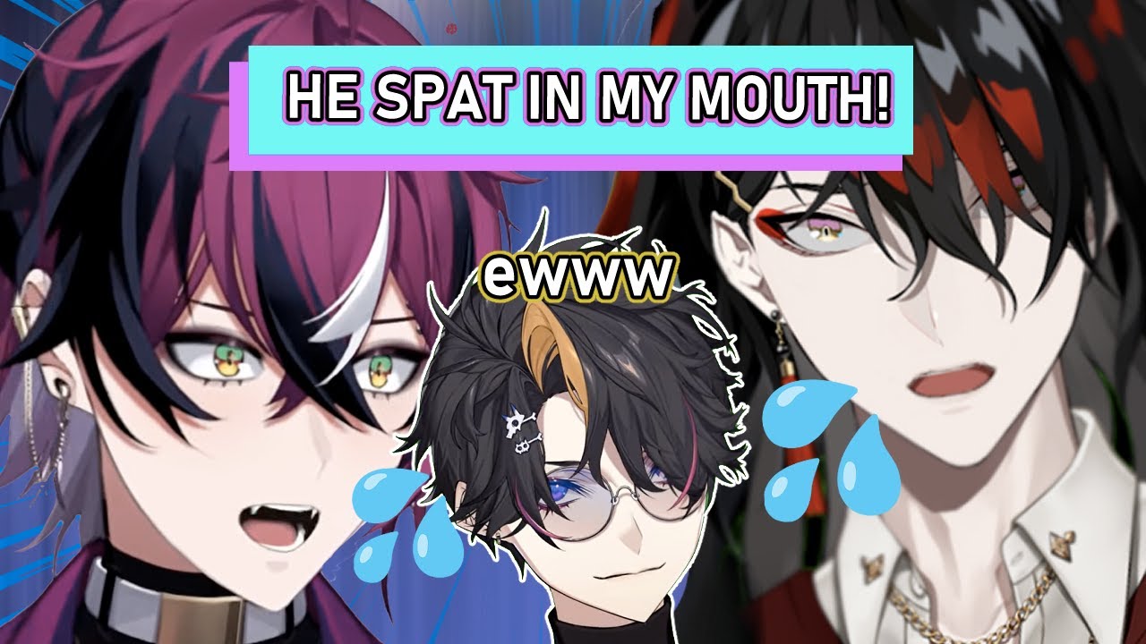 Shu can't believe Vox accidentally spat in Doppio's mouth ... twice!