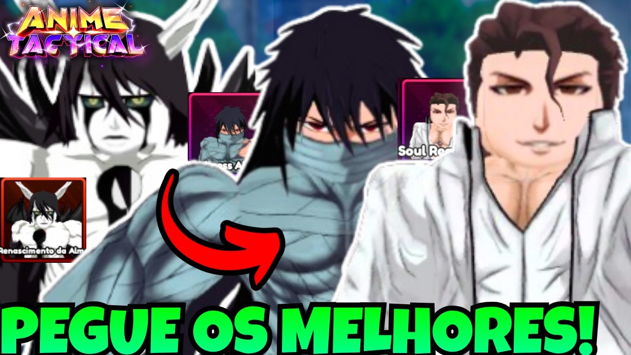 COMO PEGAR OS PERSONAGENS MAIS FORTES DO ANIME TACTICAL! (GUIA COMPLETO)