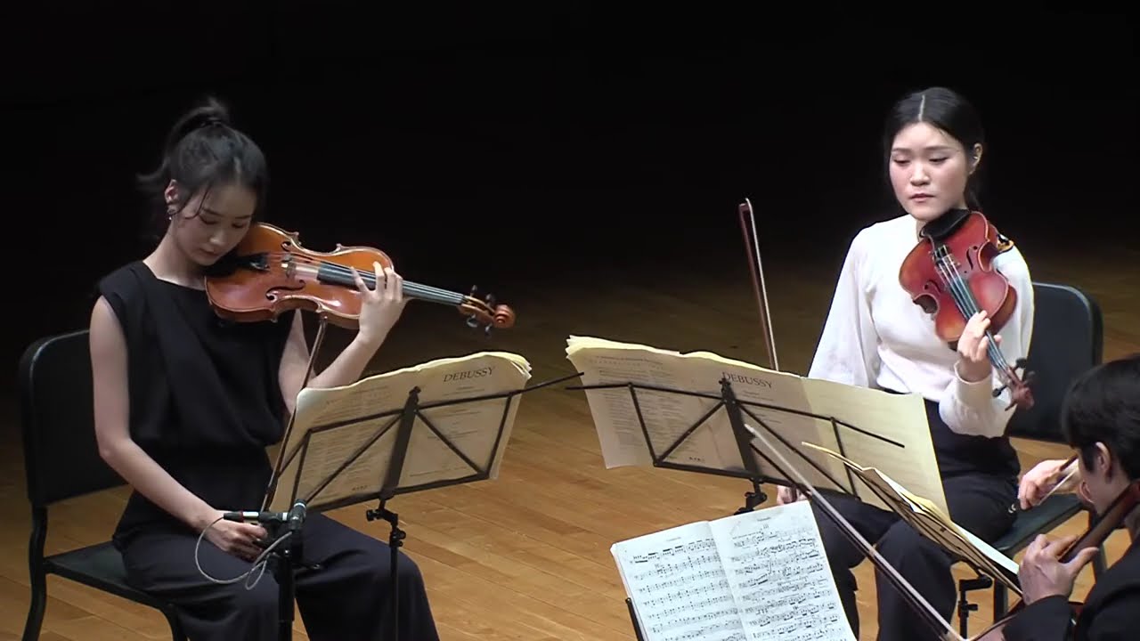 Dōnum String Quartet - Claude Debussy string quartet in g minor, op.10