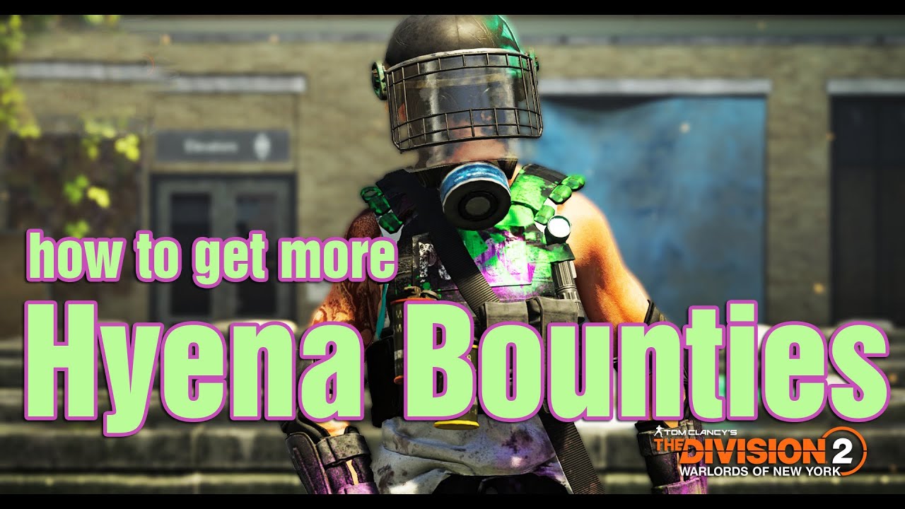 Hyena Bounties quick way to get them TD2