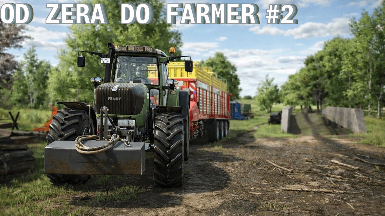 🧑🏻‍🌾🌿🌱OD ZERA DO FARMERA #1 SIANOKISZONKA🧑🏻‍🌾🌿🌱#farm #farmingsimulator25  #farming
