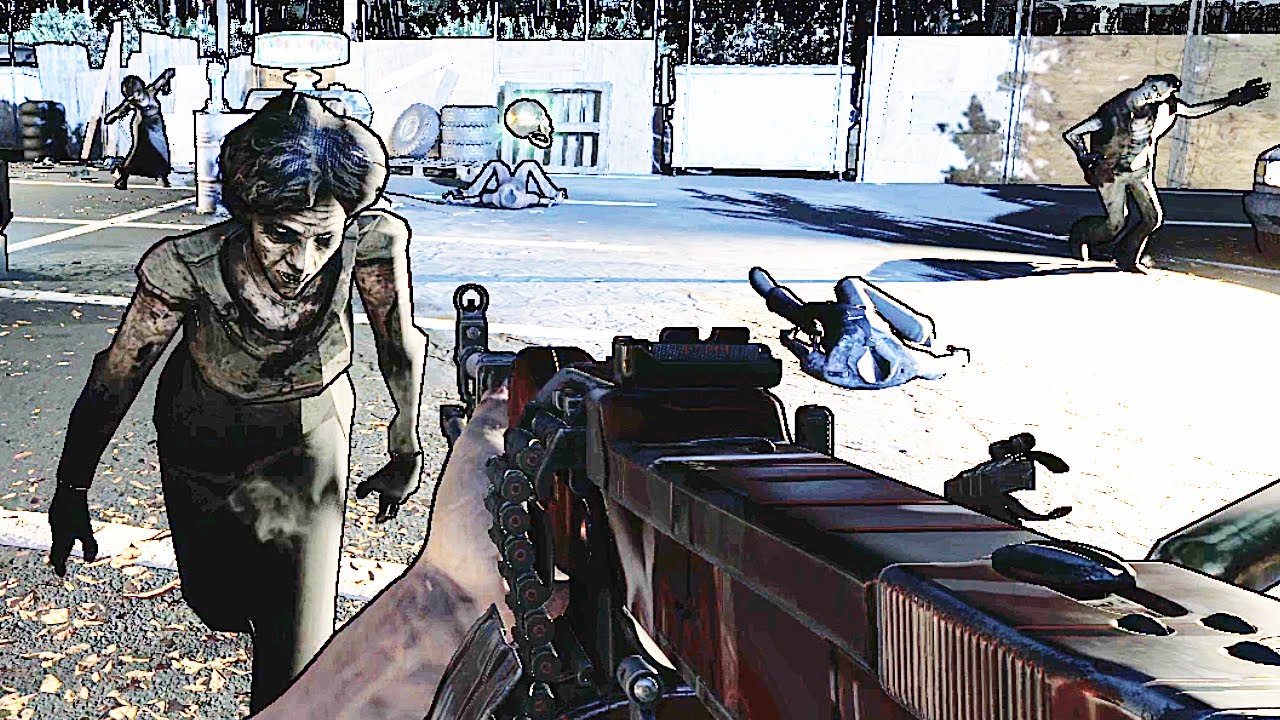 The Walking Dead meets BO3 Zombies