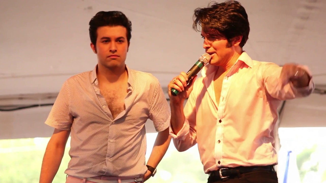 Dean Z Elvis & Kavan Hashemian sing 'Never Been To Spain' Elvis Week 2016