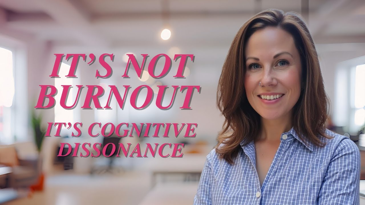 It’s Not Burnout. It’s Cognitive Dissonance | The Happy Stack Podcast
