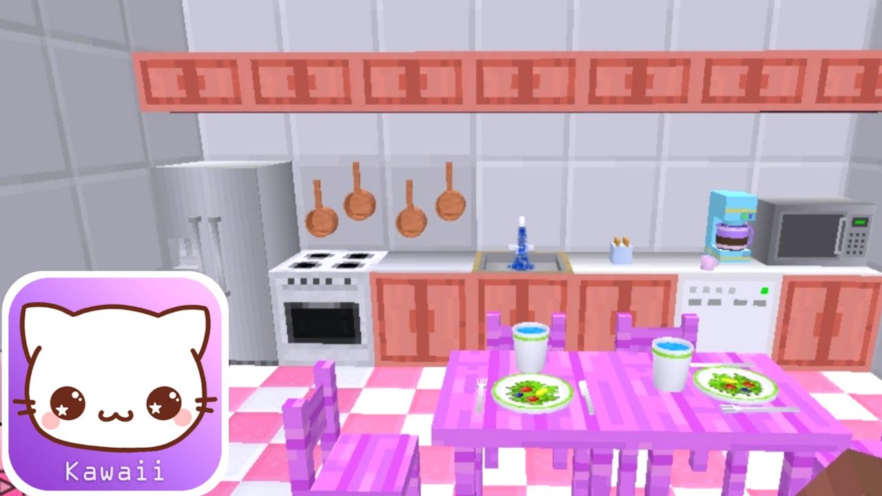 How to make WORKING KITCHEN in Kawaii World - Kawaii Craft TUTORIAL
