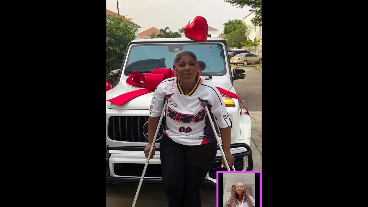 Nollywood Actress Destiny Etiko Received a Brand New Car For Valentine Gift. This is So Precious