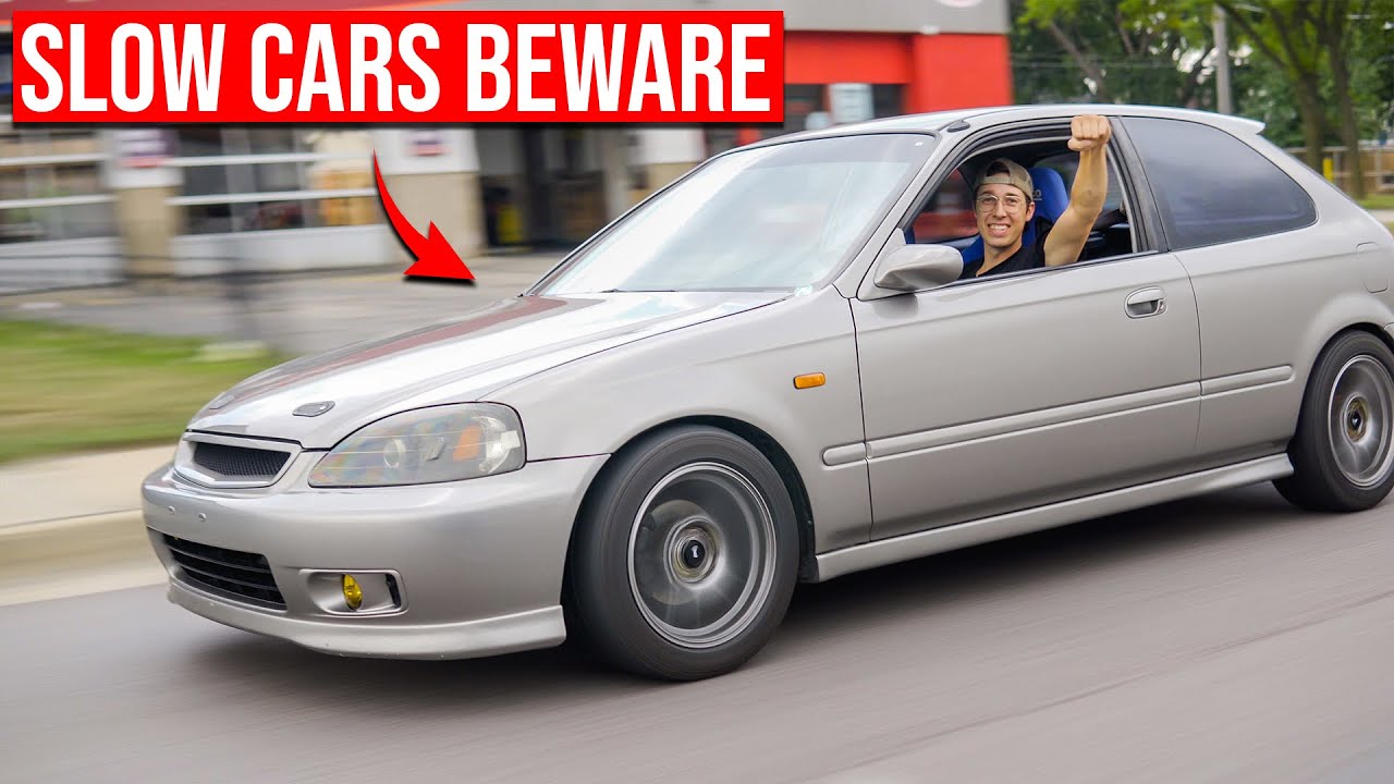 Это ЛУЧШИЙ вариант замены двигателя Honda Civic? (Не K-Swap) | Boosted John