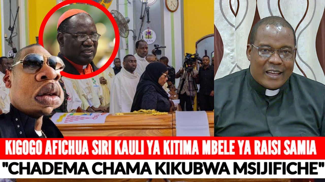 KIGOGO AFICHUA MAZITO KAULI YA PADRI KITIMA MBELE YA RAISI WAKATI WA MAZISHI YA KADINALI PENGO
