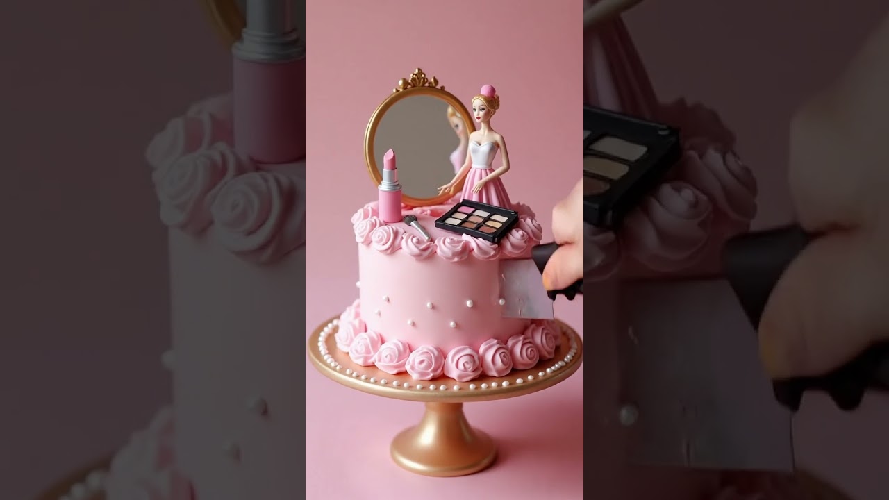 Make Up Barbie Cake! 💋💄👑