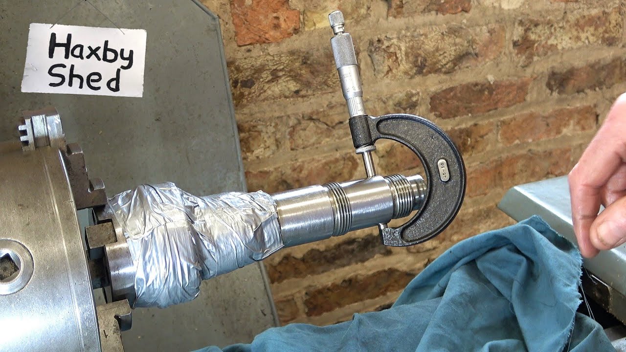 HS222 Harrison mill vertical head spindle bearings adjustment - Part 1