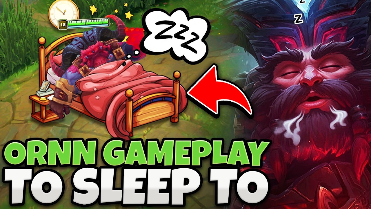 30 Minutes of Relaxing Ornn Gameplay you can fall asleep to | SoloRenektonOnly