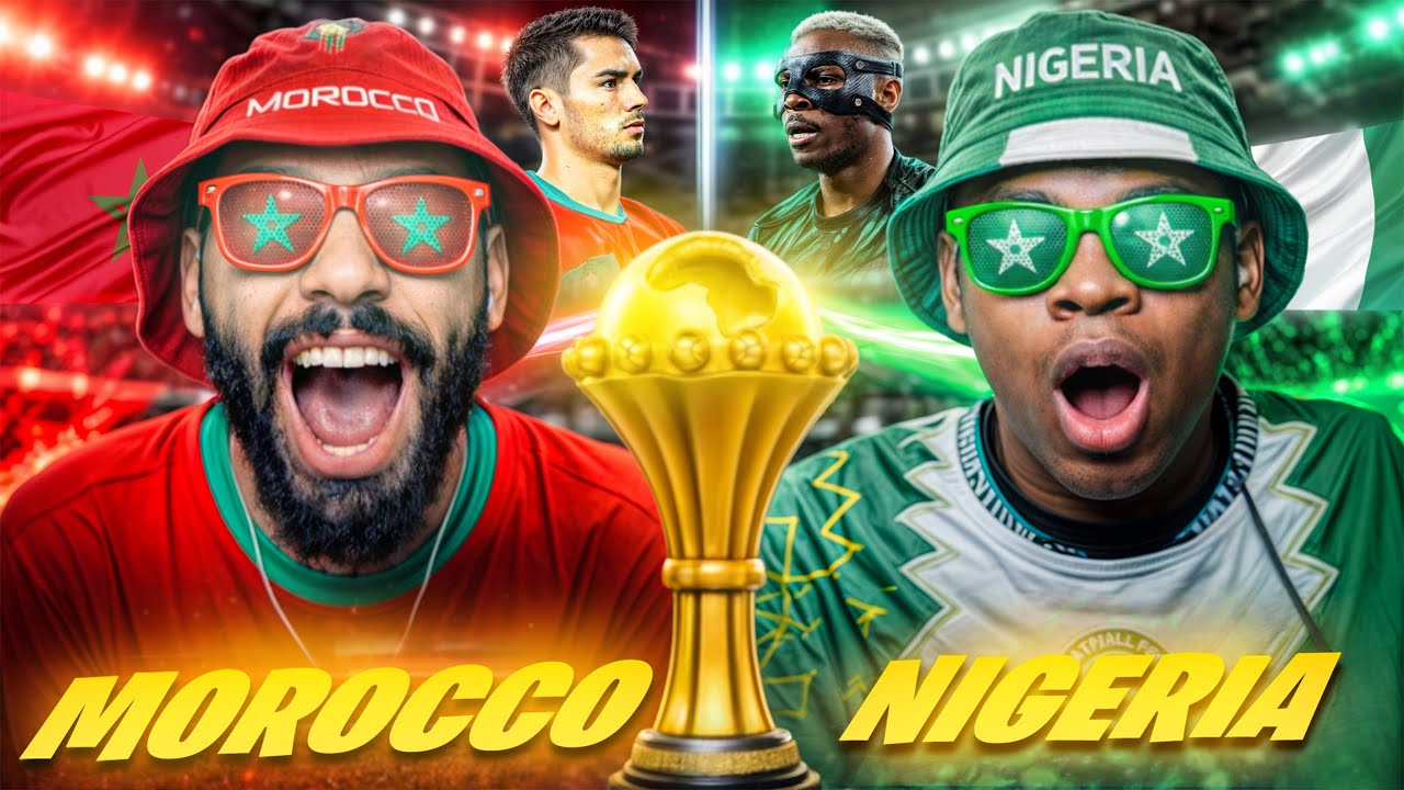 MOROCCO vs NIGERIA | AFCON SEMI-FINAL 🔥 9AL vs Mackie efootball 26 mobile