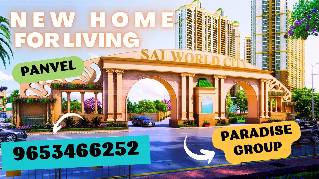 Welcome To Sai World City 😍- Ready To Move in Flats and Under Construction | Panvel |👍