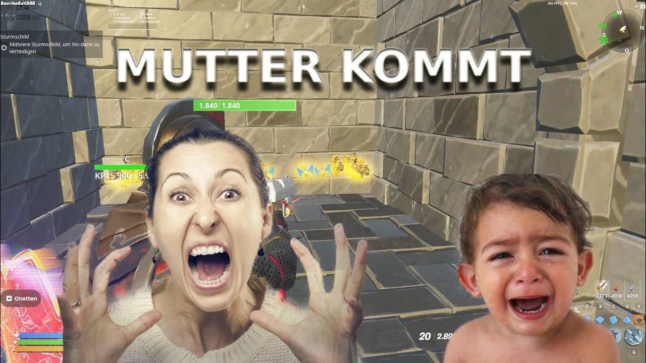 Scammer wurde gescammt !!! 😱 (MUTTER KOMMT) - Fortnite Rette die Welt