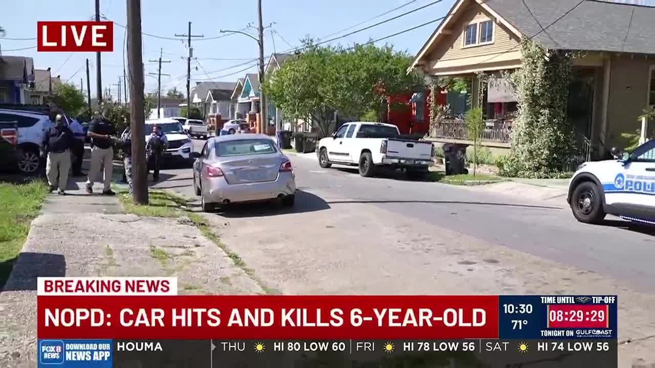 6-year-old boy fatally struck by school bus in New Orleans