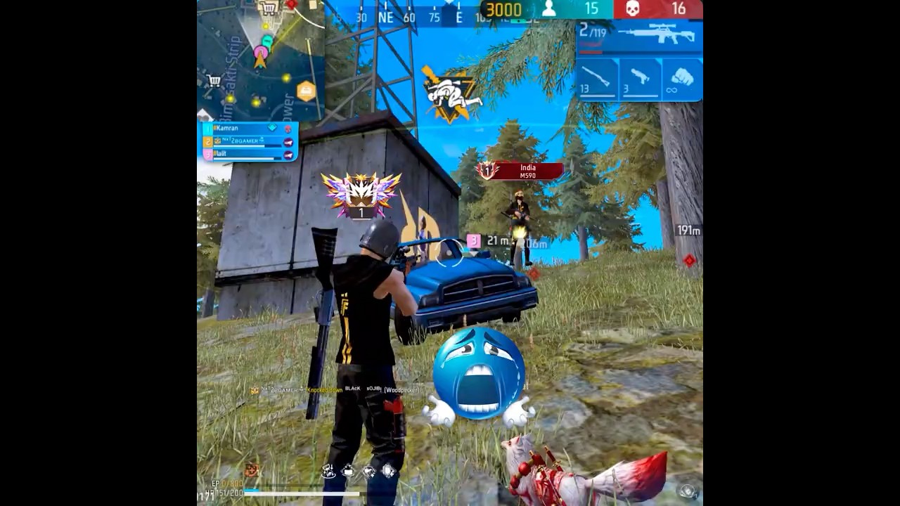 Classy vs 25 Players 🤡 #shorts #freefire #classyff