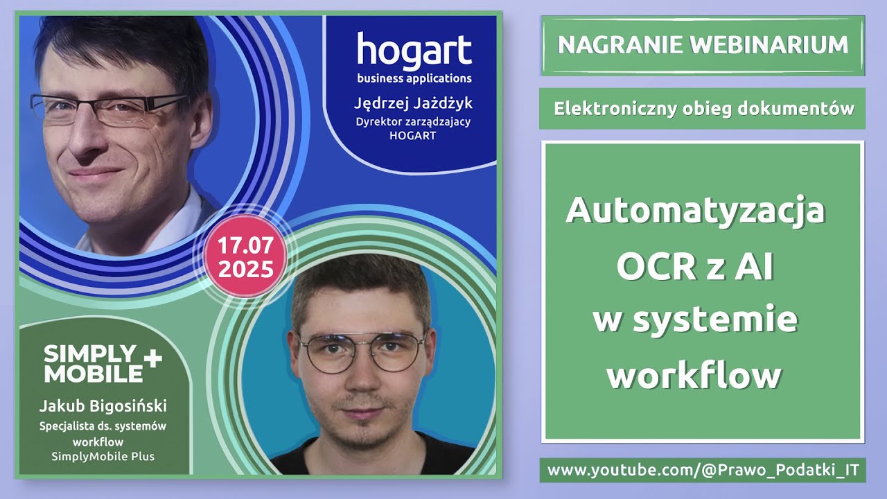 2025.07.17  Faktury pod kontrolą. OCR z AI w systemie workflow.