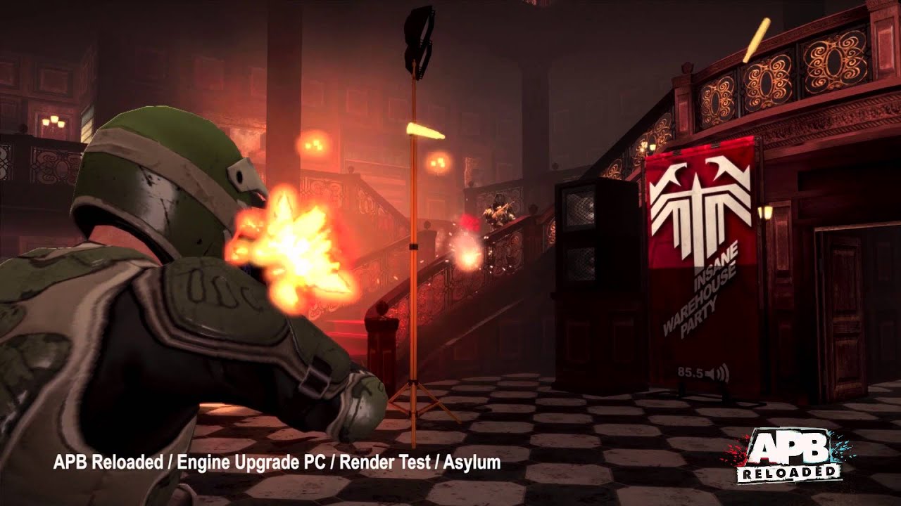 APB Reloaded engine upgrade render test (in-game capture) 1080p 60fps