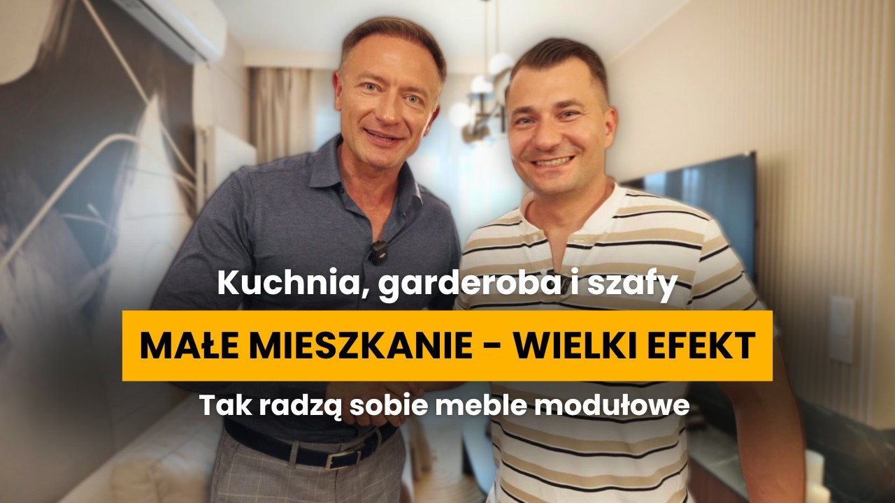 MAŁE MIESZKANIE - WIELKI EFEKT | Tak radzą sobie meble modułowe 💪 #Meble #Meblekuchenne #kuchnia