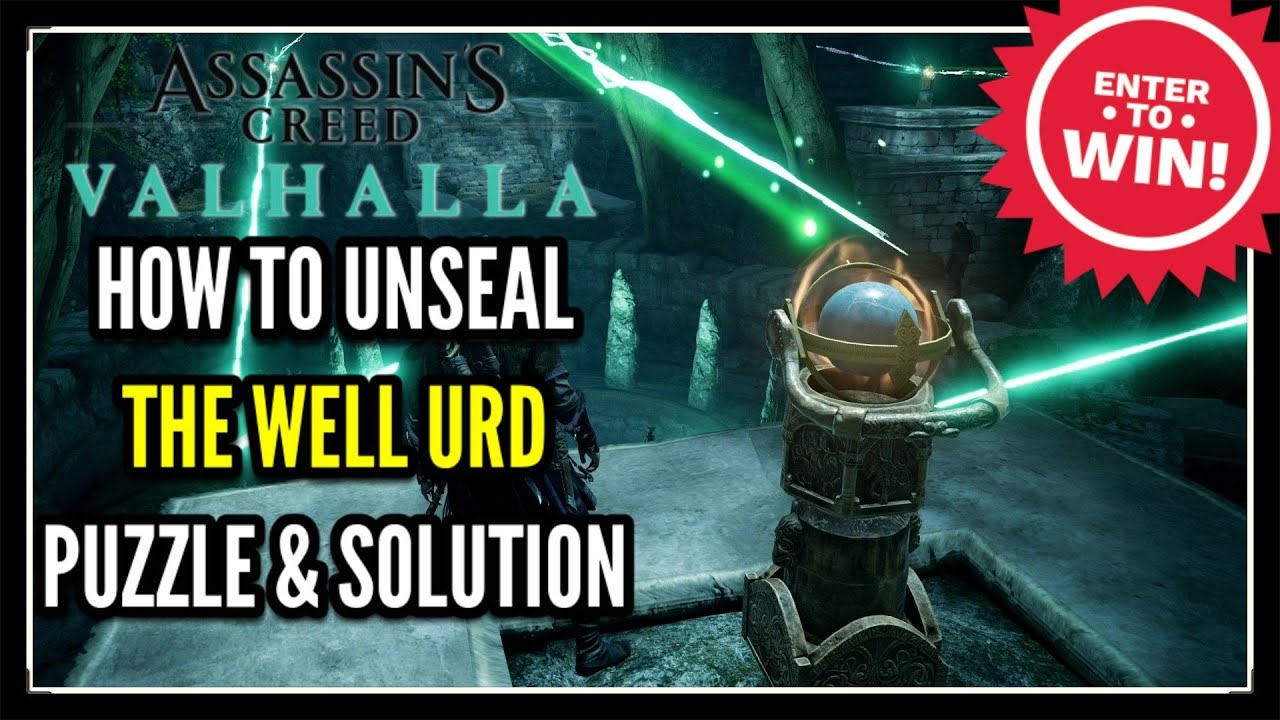 Assassin's Creed Valhalla How to Unseal the Well of Urd in Asgard Puzzle and Solution (Well-Traveled