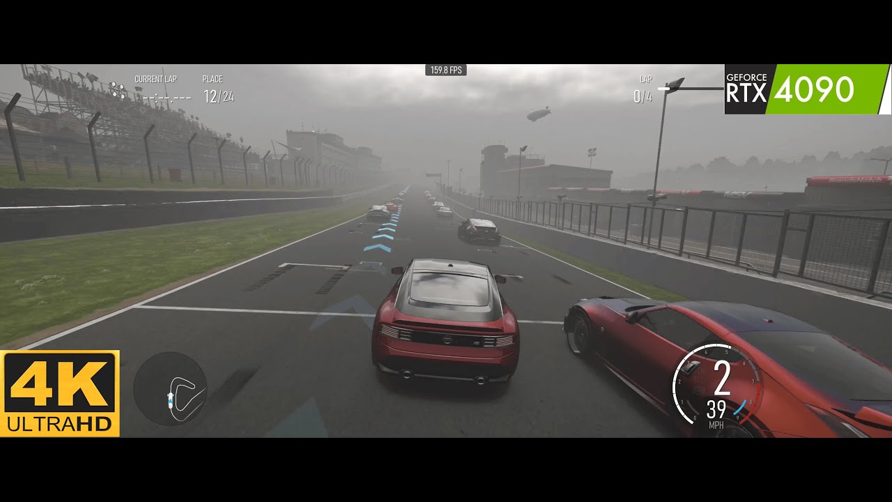 forza motorsport in 4k on 4090 rtx in ultrawide