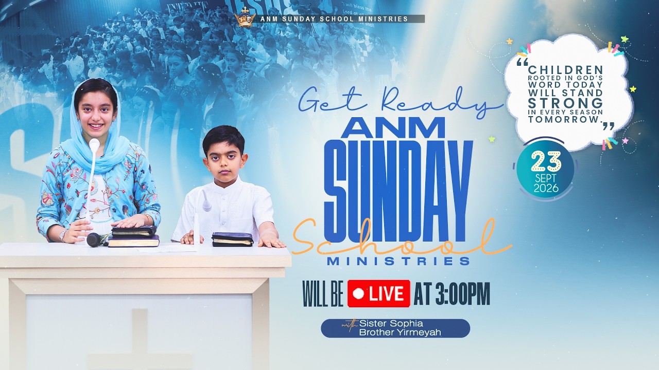 ANM Sunday School Ministries | ‪‪#sundayschool @AnkurNarulaMinistries