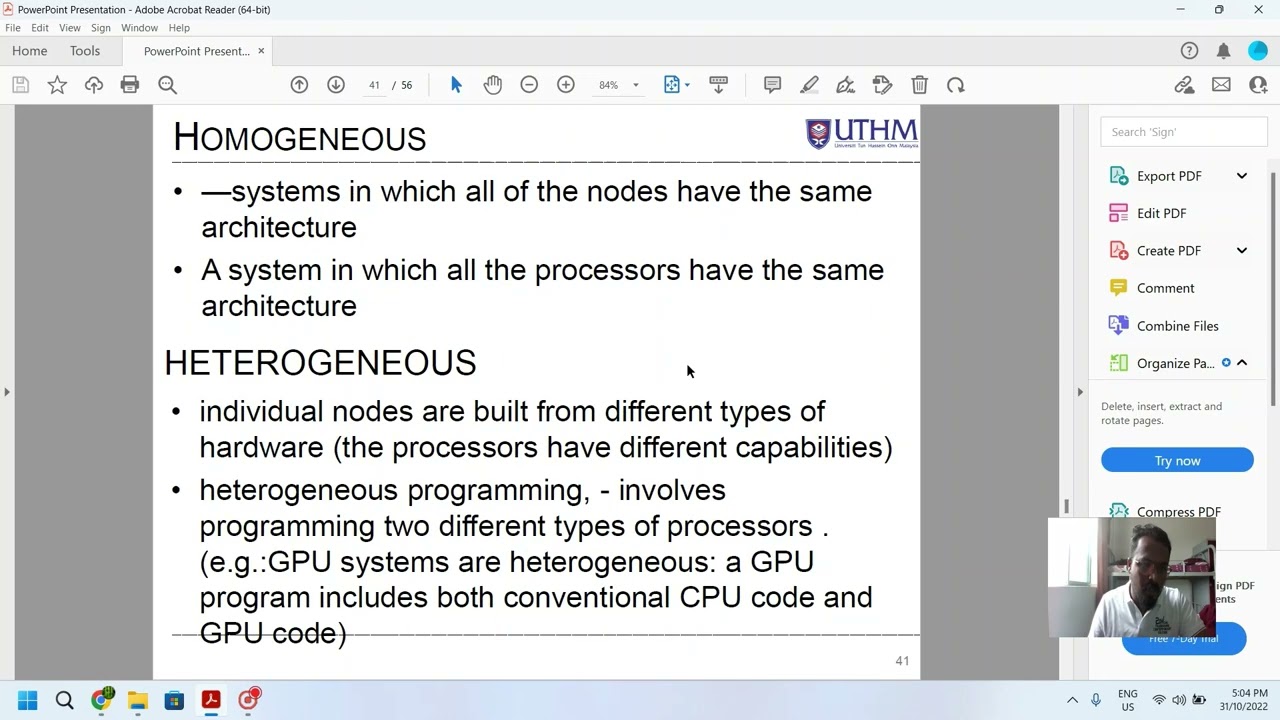 HOMOGENEOUS AND HETEROGENEOUS ARCHITECTURE