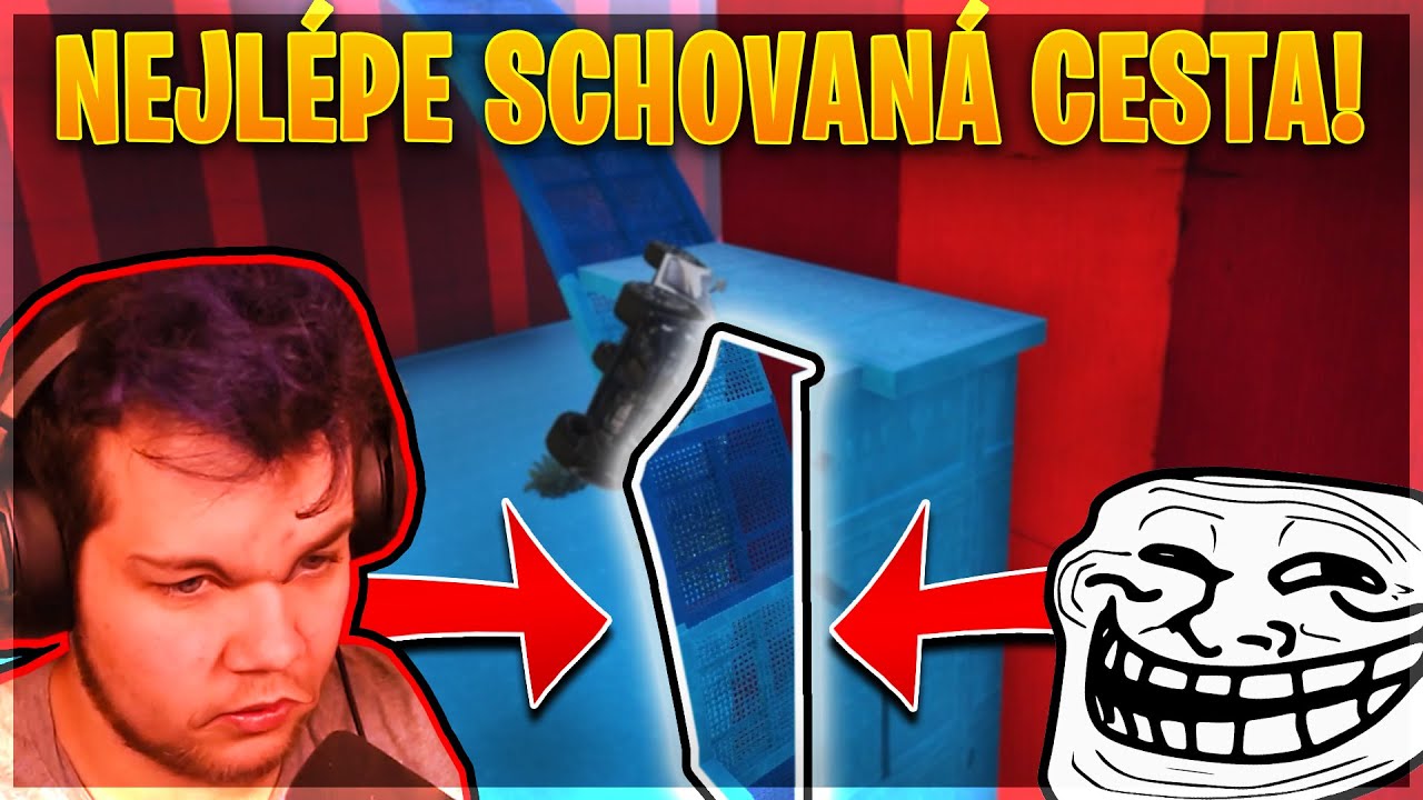 NEJLÉPE SCHOVANÁ CESTA  V TROLLBOXU!?! [MarweX&@Morryeej&@Cuky2222&@DejvikGOD&BoTmAn]